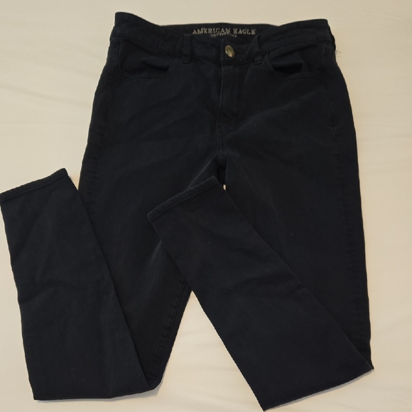 American Eagle Outfitters Denim - American Eagle Outfitters Women's Black Jeans Size 8 Tall